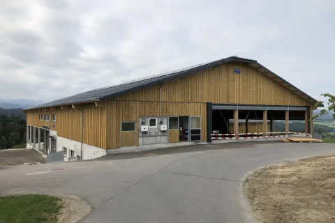 Neubau Rindviehscheune, Ruswil